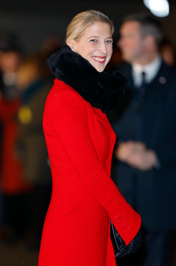 Lady Gabriella Kingston attends the 'Together at Christmas' Carol Service at Westminster Abbey on December 15, 2022