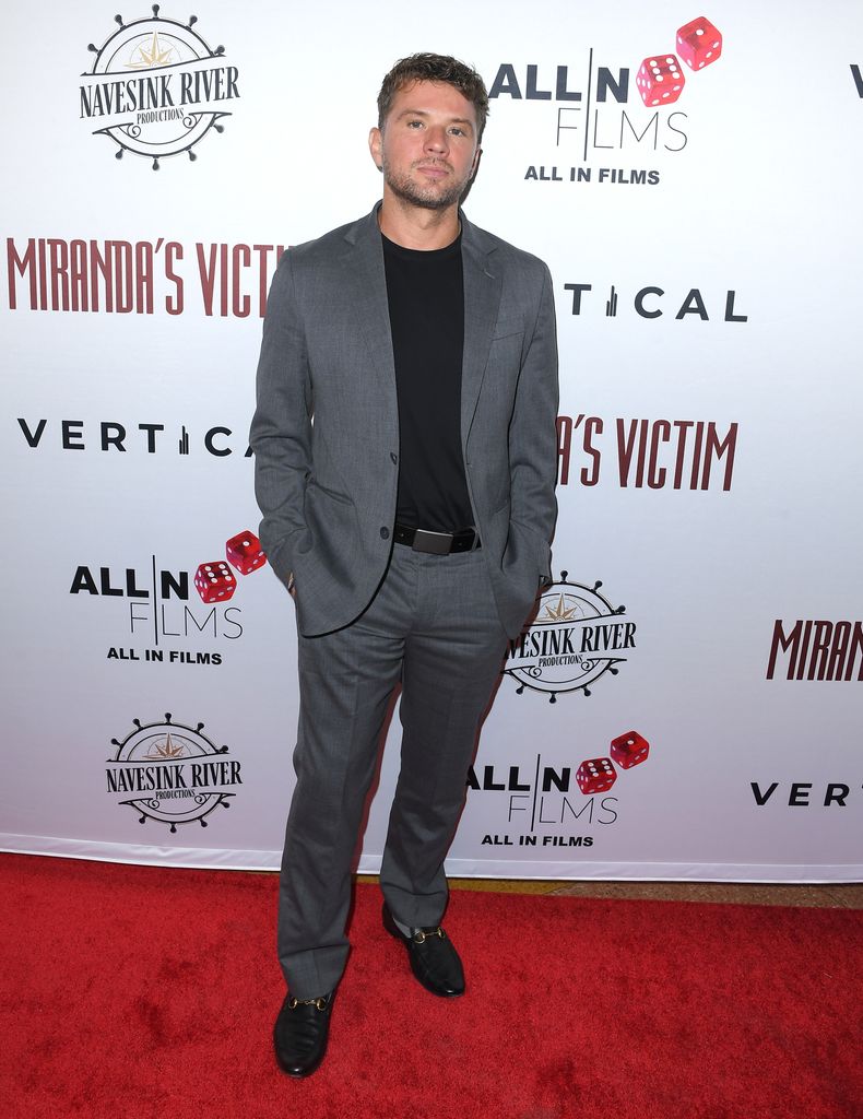 Ryan Phillippe arrives at the Los Angeles Special Screening Of "Miranda's Victim" at Regency Bruin Theatre on October 05, 2023 in Los Angeles, California