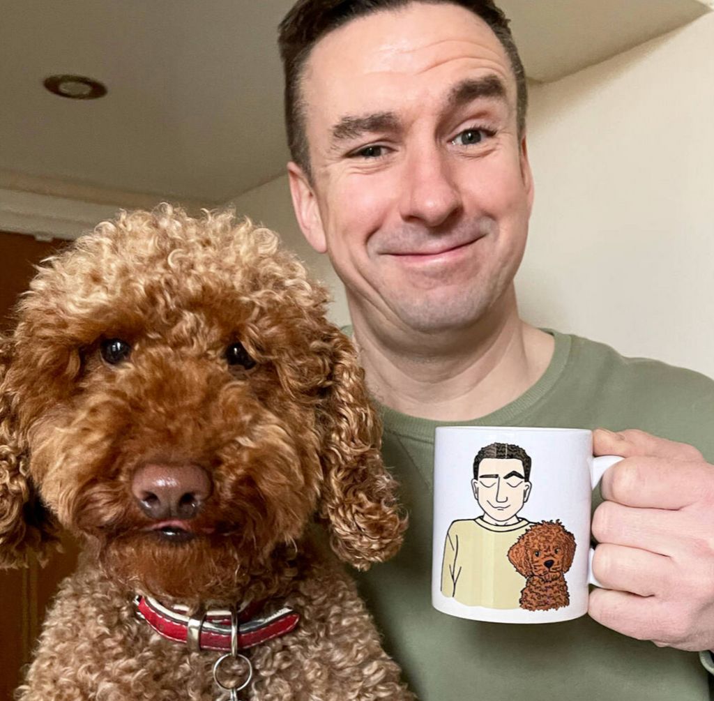 NotOnTheHighStreet Personalised Dog Dad Mug
