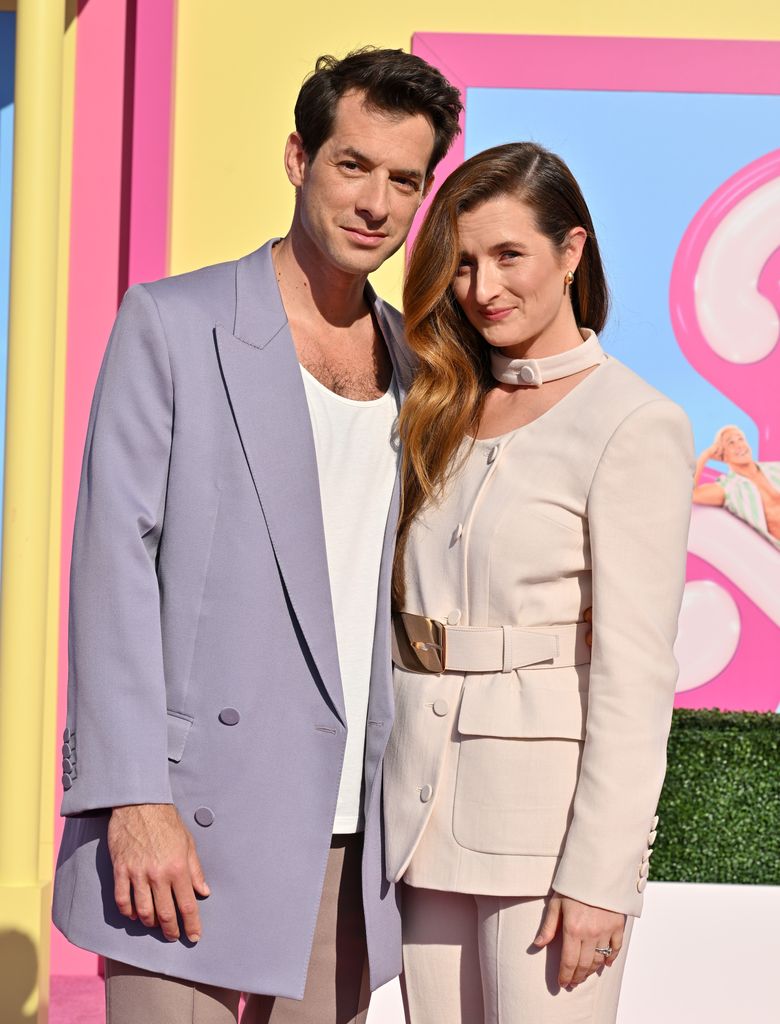 Mark Ronson and Grace Gummer attend the World Premiere of "Barbie" at Shrine Auditorium and Expo Hall on July 09, 2023 in Los Angeles, California