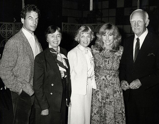 mark harmon with family