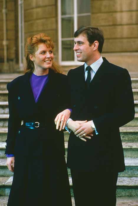 8 Prince Andrew Sarah Ferguson engagement