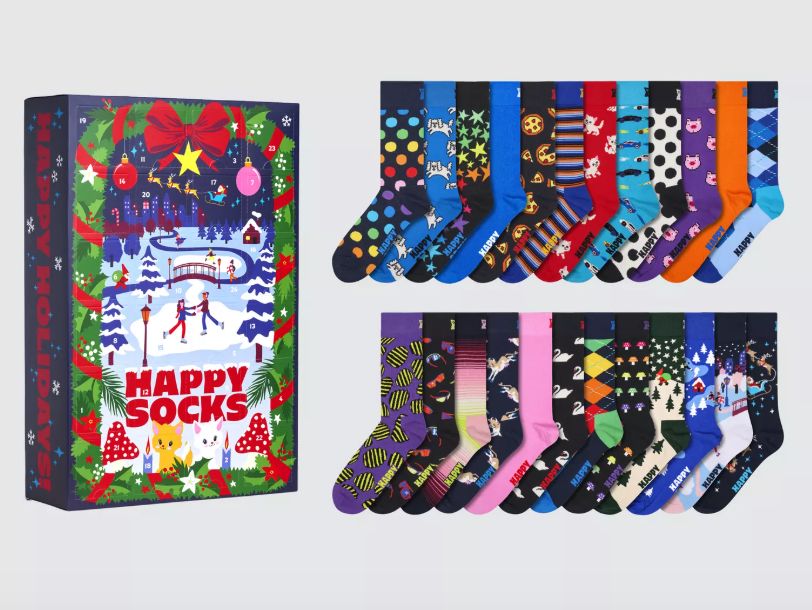 Happy Socks advent calendar