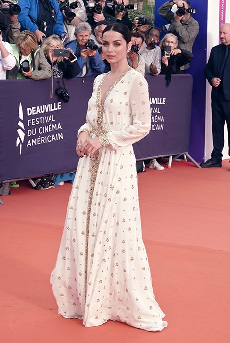 Ana de Armas in Louis Vuitton at the ''Blonde'' 48th Deauville Film Festival