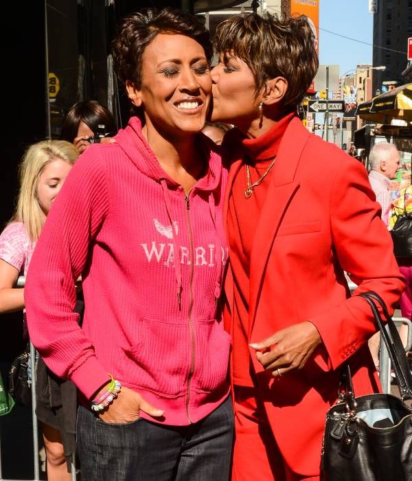 robin roberts with sister