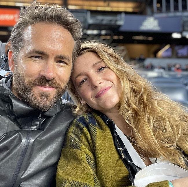 Ryan Reynolds and Blake Lively in a cute selfie together