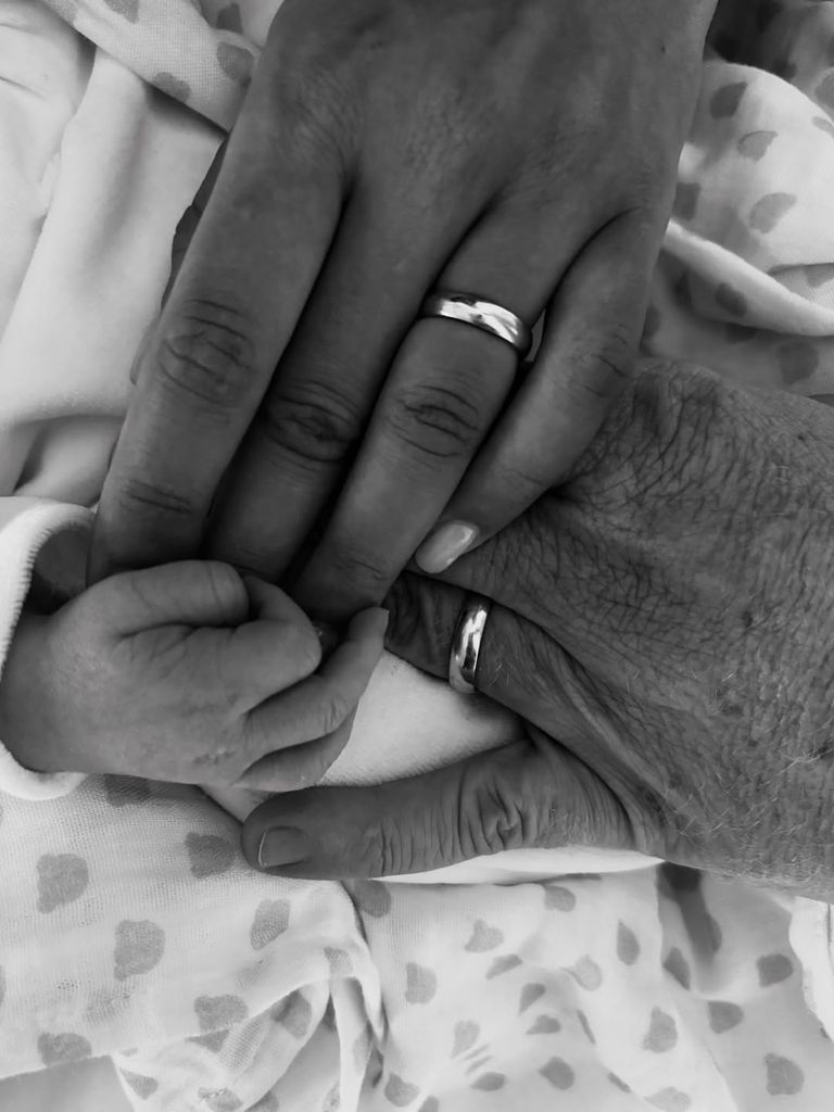 Boris Becker shared a photo of his newborn daughter to Instagram