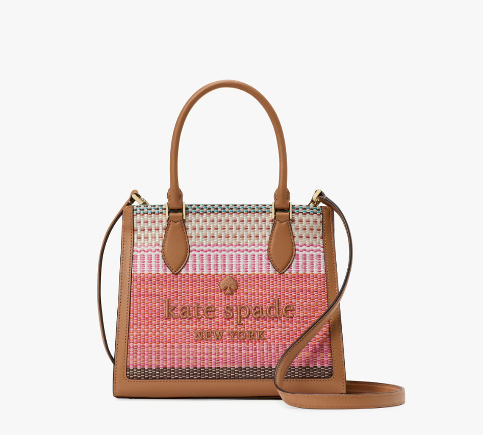 Kate Spade Ellie Straw Small Tote