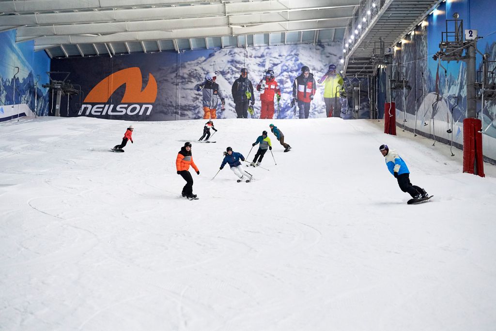 The main slope at The Snow Centre