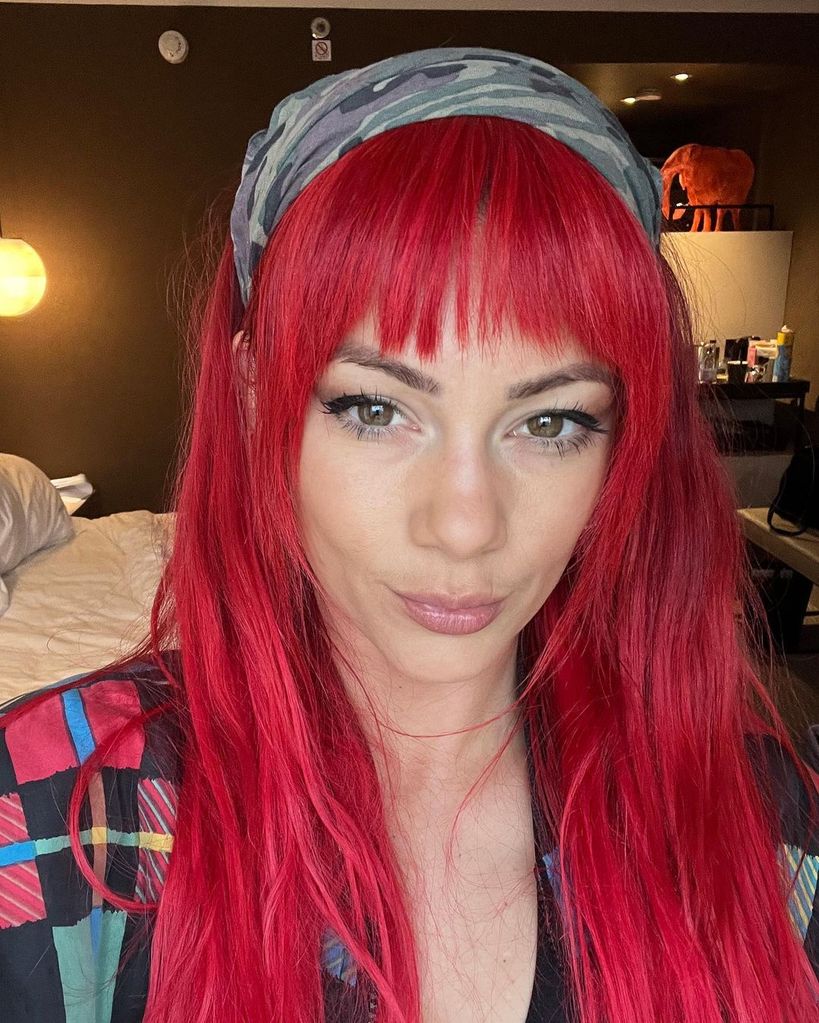 Dianne Buswell with a fringe