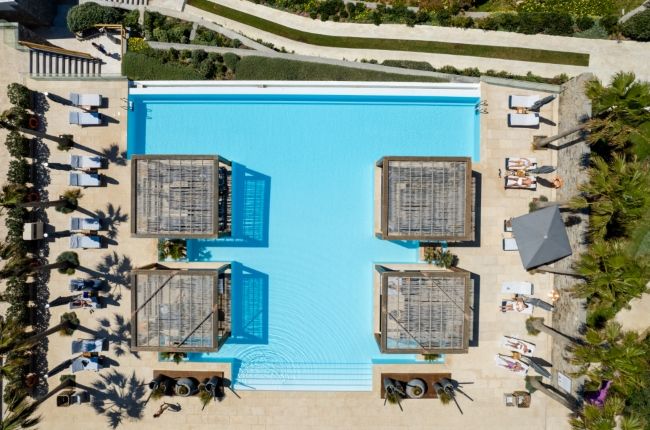 Santa Marina pool, Mykonos