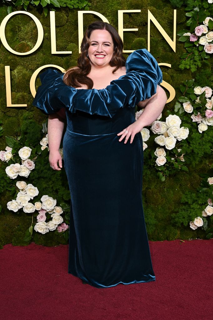 Jessica Gunning during the 82nd Annual Golden Globes 