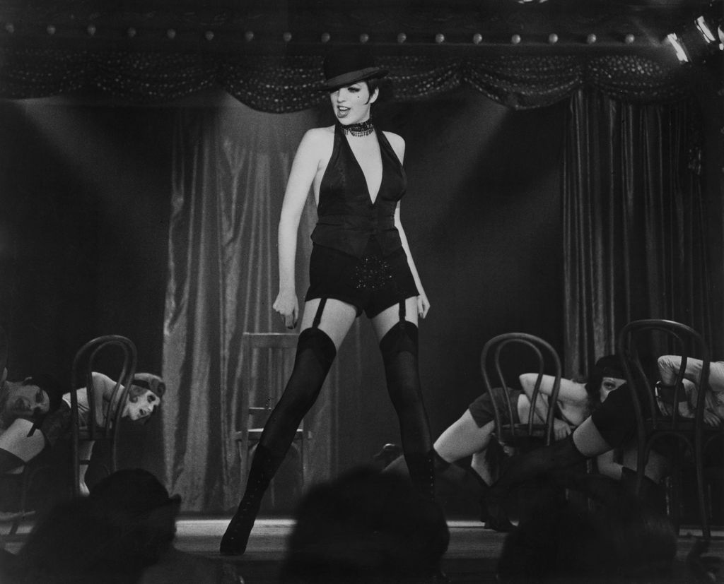 Liza Minnelli as Sally Bowles, in a scene from the musical in 1972. 
