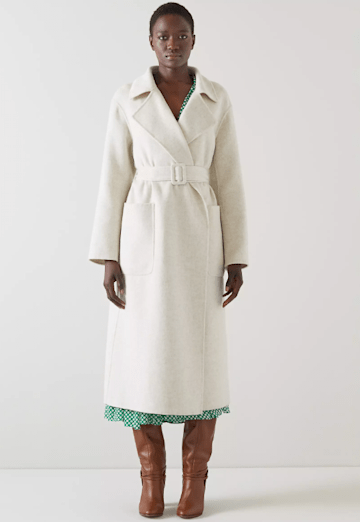 White wool coats on sale ladies