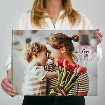 Personalised photo book at snapfish