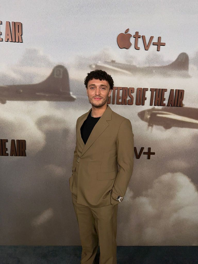 Jon Ewart at Masters of the Air premiere