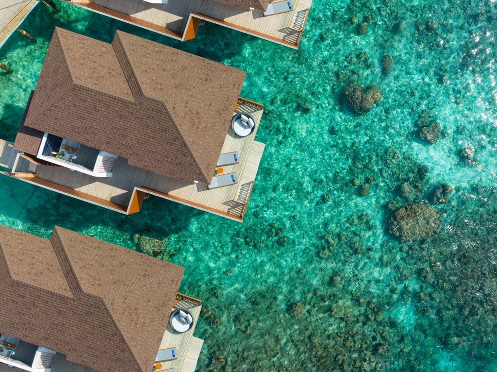 Over water villa Maldives 