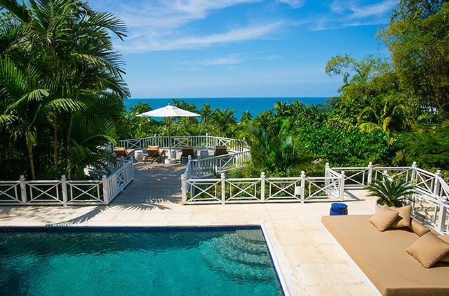 luxury villa view