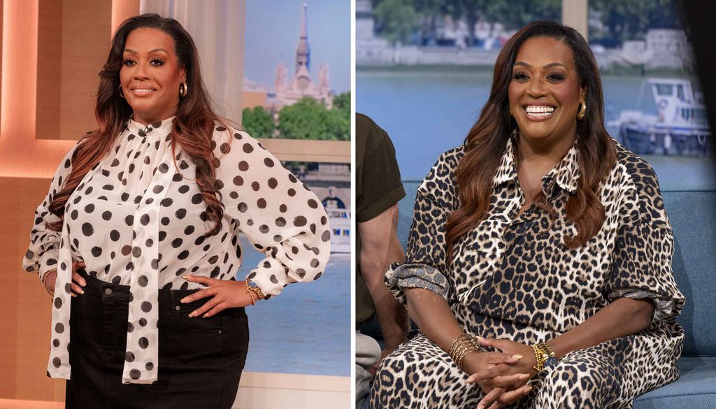 Roupas de Alison Hammond This Morning