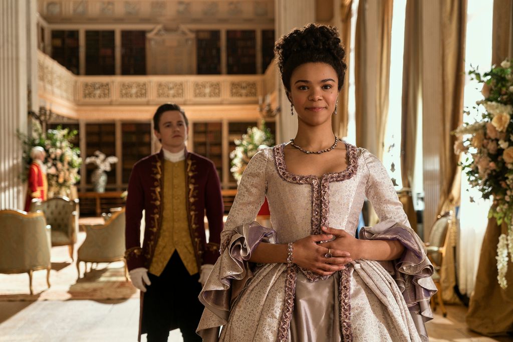 Sam Clemmett as Young Brimsley, India Amarteifio as Young Queen Charlotte 