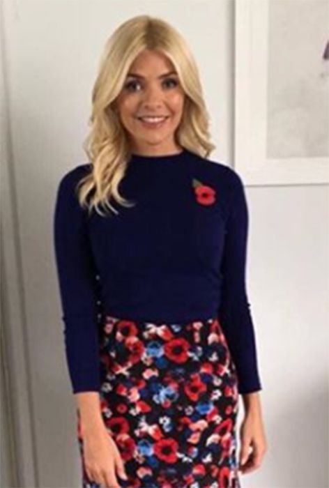 holly willoughby blowdry