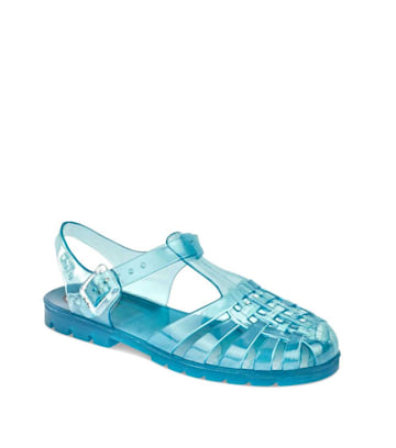 New Look  JuJu Reilly Green Fisherman Jelly Sandals