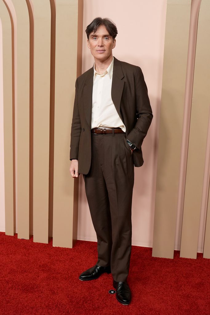 Cillian Murphy participa do 96º almoço dos indicados ao Oscar no The Beverly Hilton em 12 de fevereiro de 2024 em Beverly Hills, Califórnia