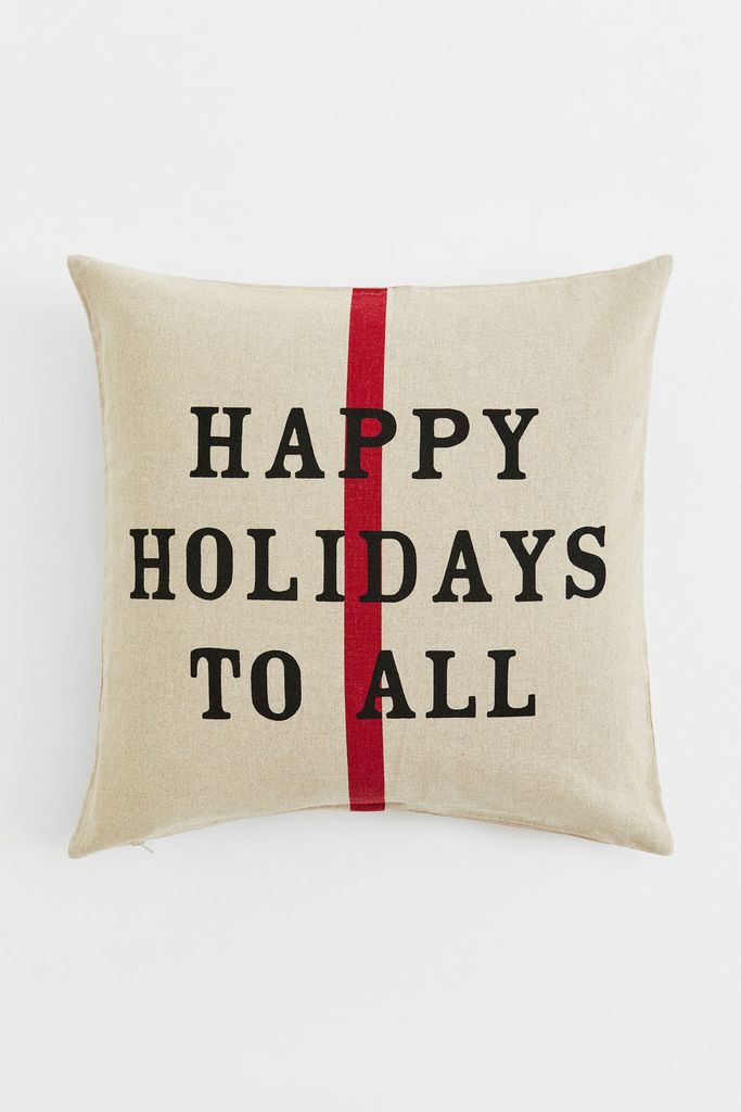 happy holidays to all cushion - black friday sale