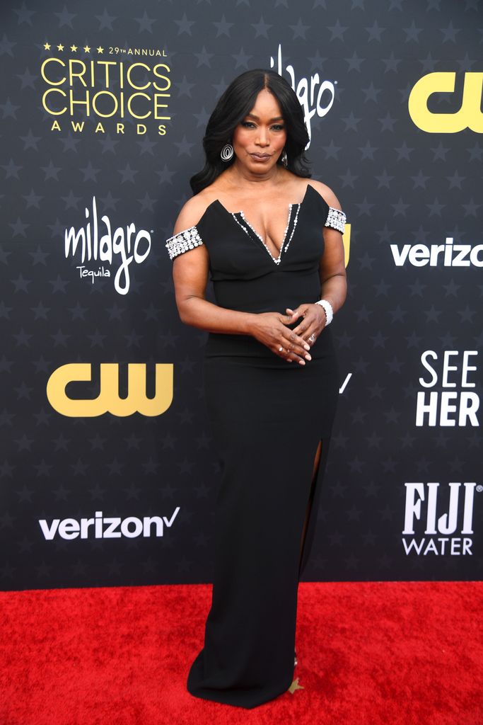 Angela Bassett attends the 29th Annual Critics Choice Awards at Barker Hangar on January 14, 2024 in Santa Monica, California. (Photo by Alberto Rodriguez/GA/The Hollywood Reporter via Getty Images)