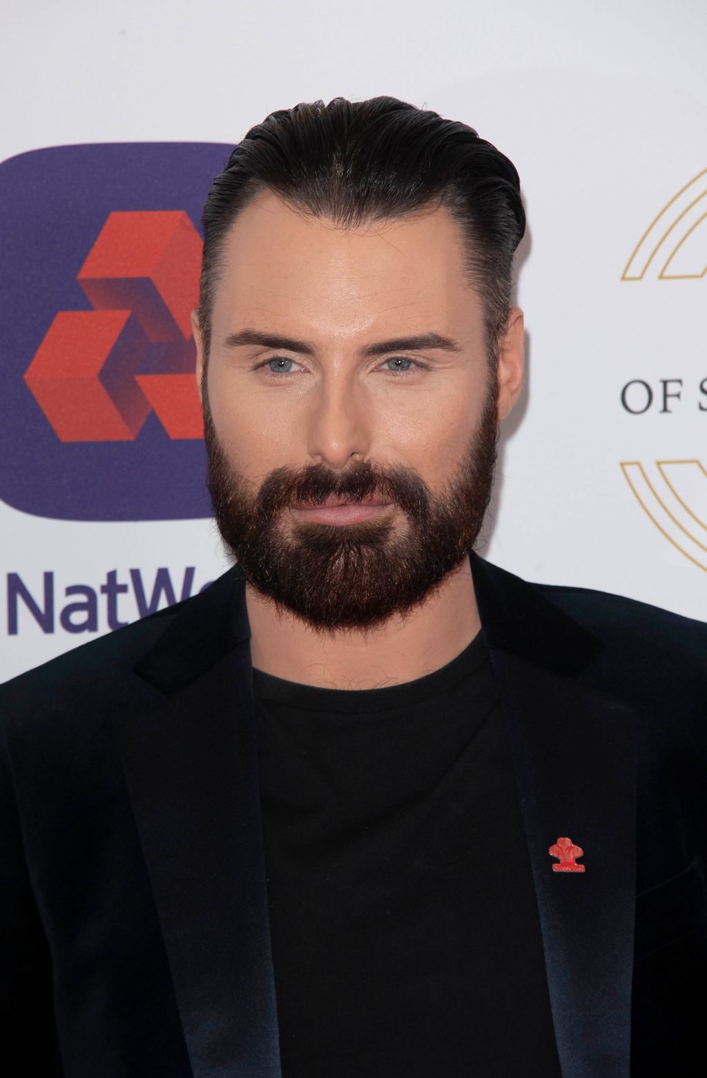 Rylan Clark on red carpet at Prince's Trust event