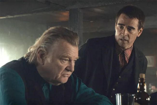Colin Farrell and Brendan Gleeson in The Banshees of Inisherin 