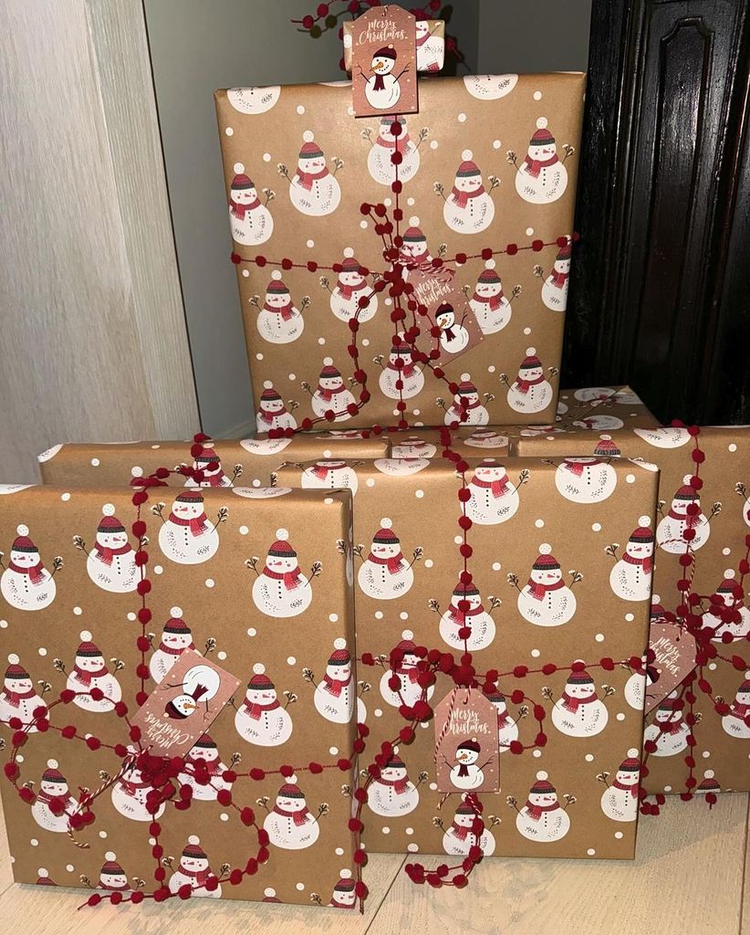 Rob Kardashian's Christmas wrapping