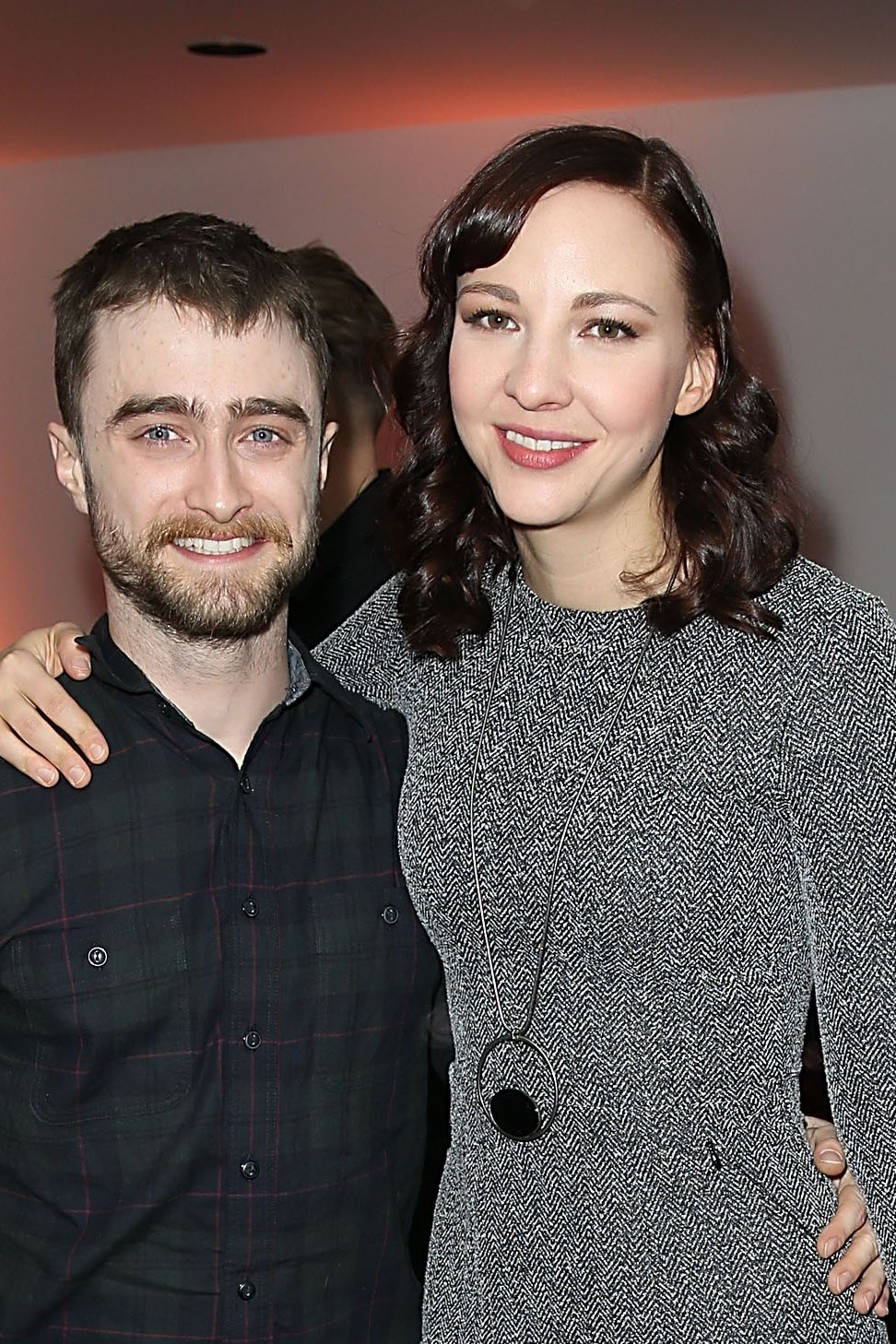 Daniel Radcliffe and Erin Darke attend the  "Swiss Army Man" Premiere Party at The Acura Studio at Sundance Film Festival 2016 on January 22, 2016 in Park City, Utah