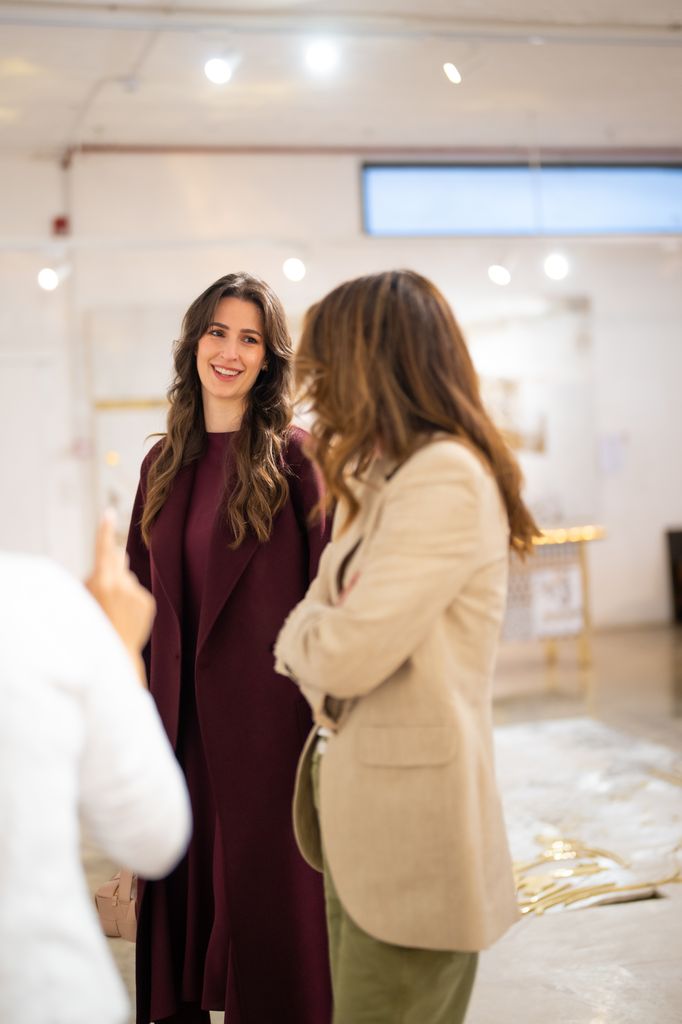 Queen Rania was joined by her daughter, Princess Rajwa