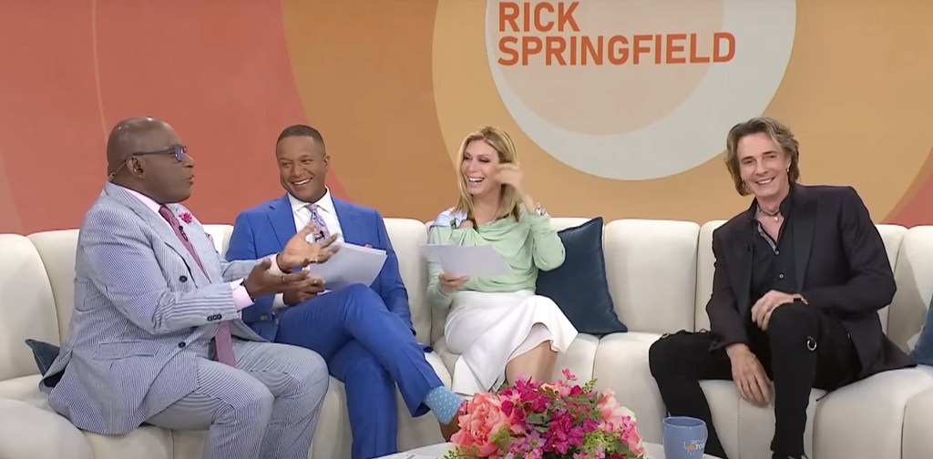 Al, Craig, and Jill on Today couch with Rick