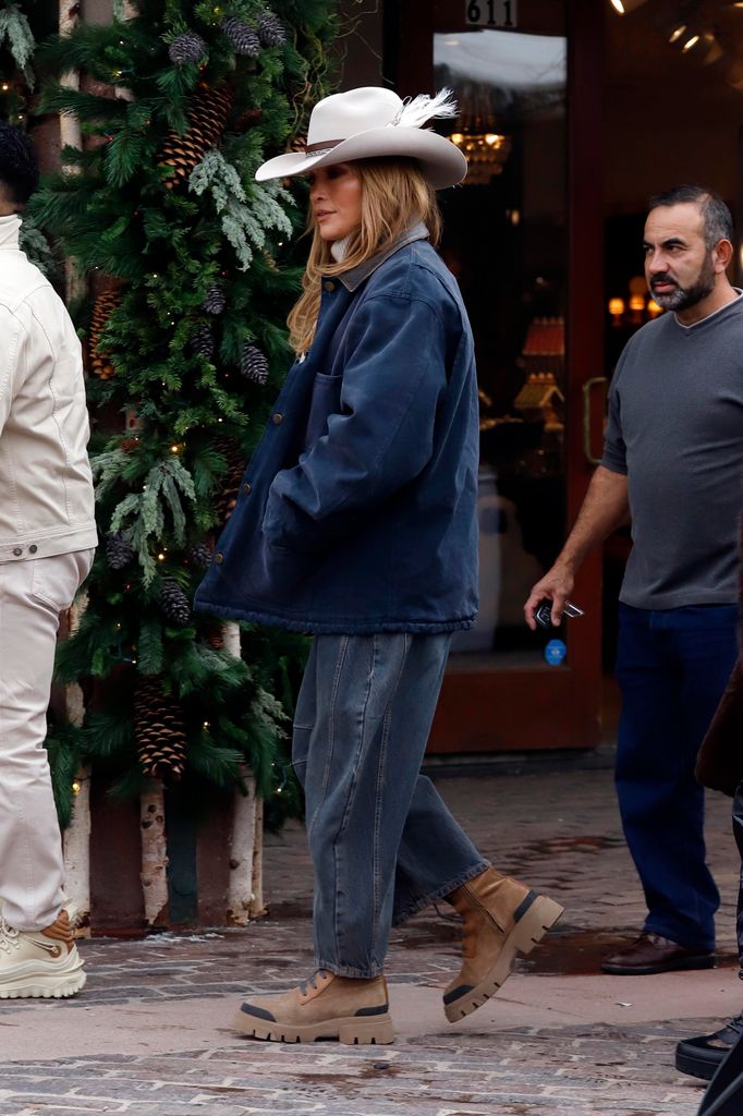 Jennifer Lopez is seen on December 29, 2024 in Aspen, Colorado. (Photo by MEGA/GC Images)