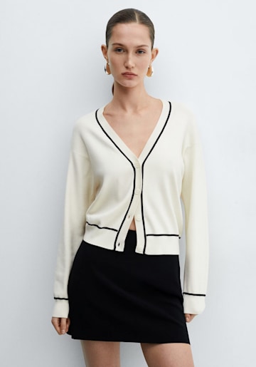 mango cardigan like meghan markle j crew contrast jacket