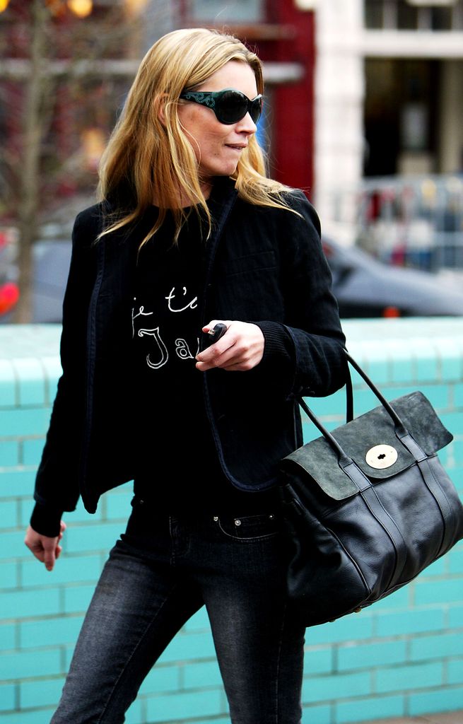 Kate Moss wearing a Bella Freud knit back in 2004