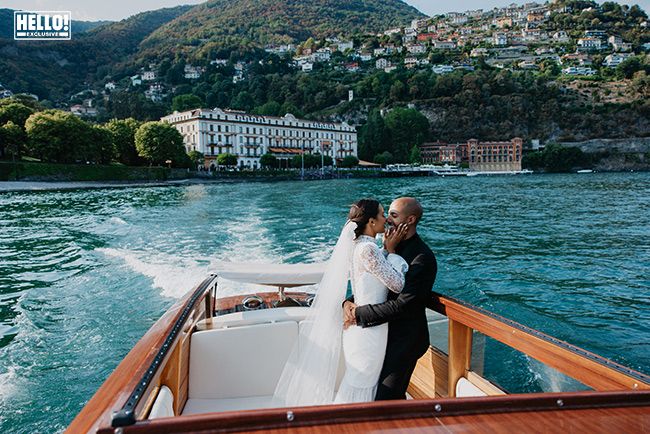 marvin rochelle wedding boat