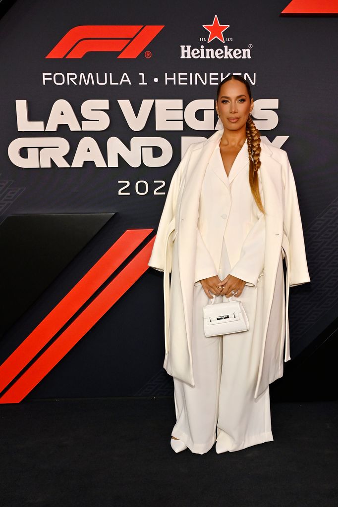 Leona Lewis attends the F1 Las Vegas Grand Prix on November 22, 2025 in Las Vegas, Nevada. (Photo by David Becker - Formula 1/Formula 1 via Getty Images)