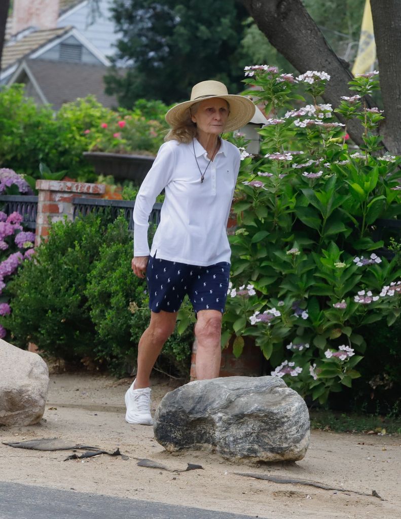  Beth Grant is seen out and about  in Los Angeles, California