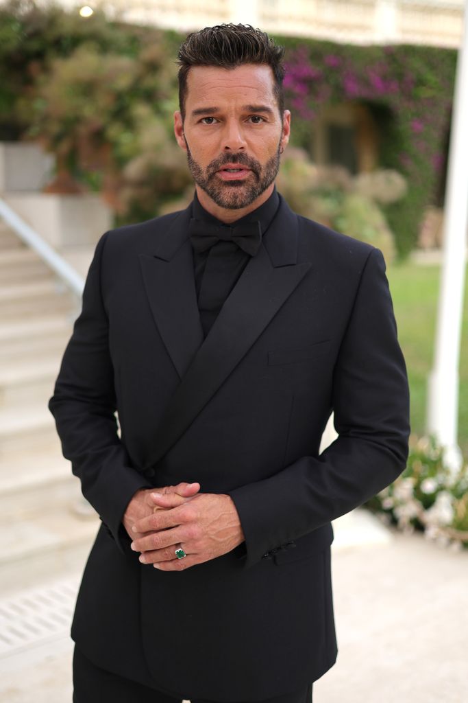 Ricky Martin attends amfAR Gala Cannes 2022 at Hotel du Cap-Eden-Roc on May 26, 2022 in Cap d'Antibes, France.