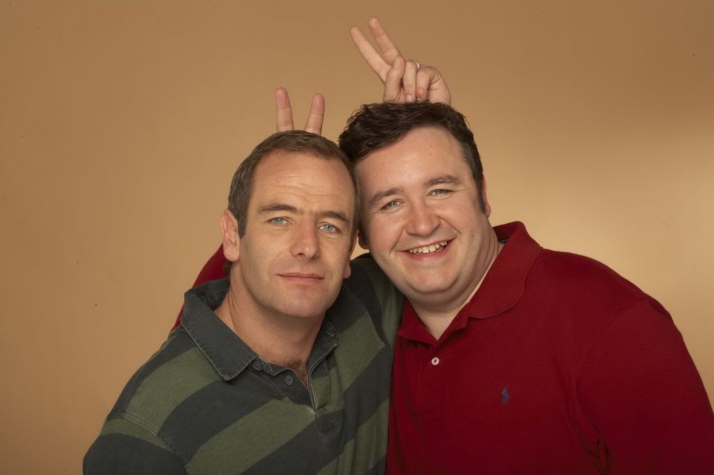 Mark Benton and Robson Green in 'Northern Lights'