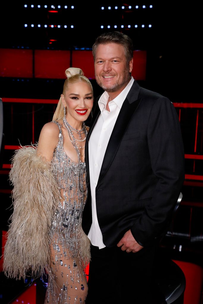 Gwen and Blake on The Voice