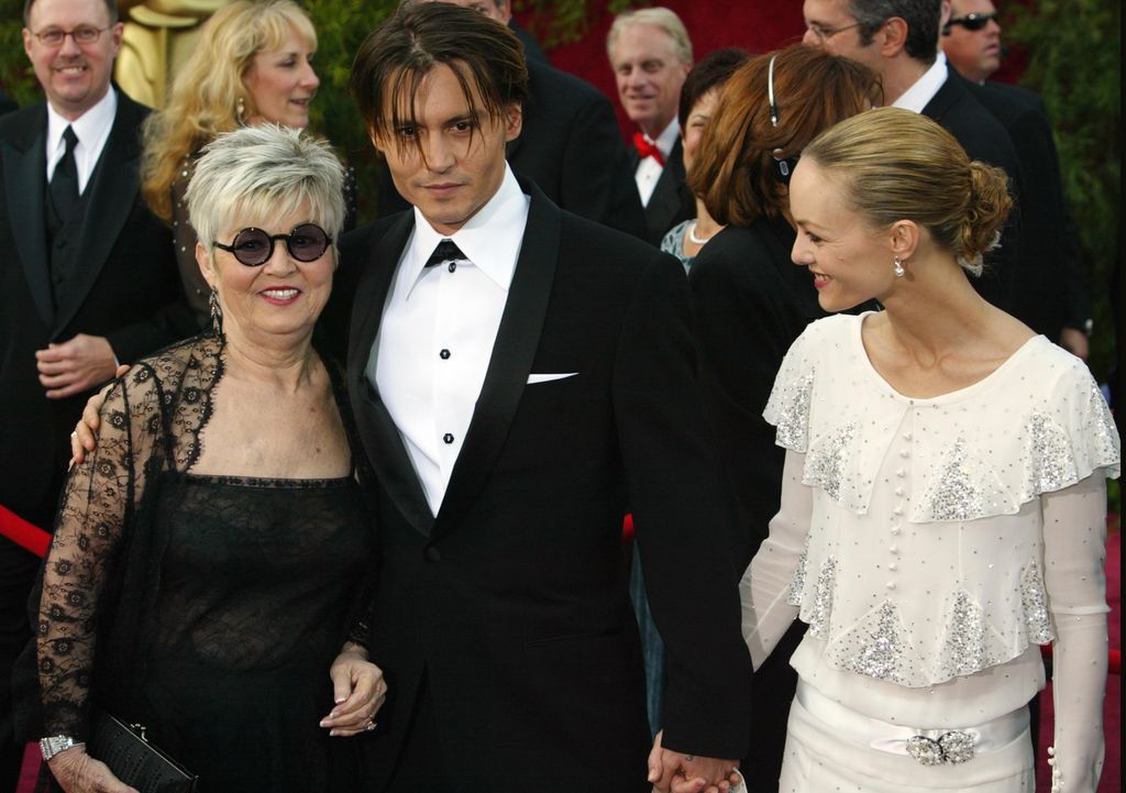 Johnny Depp took his mother Betty Sue Palmer to the Academy Awards in 2004