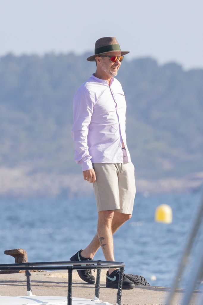 Crown Prince Frederik in Ibiza