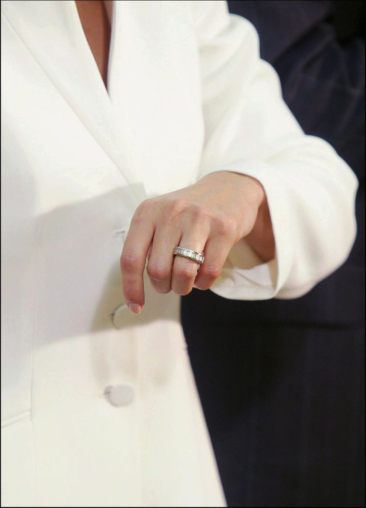 Queen Letizia's diamond engagement ring from King Felipe