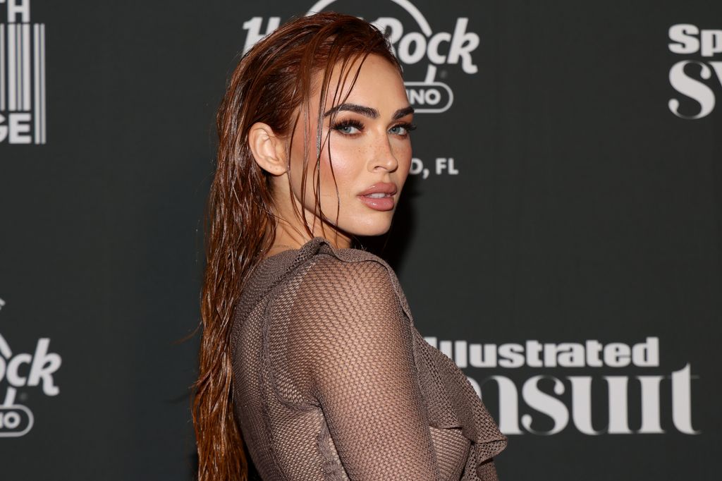 Megan Fox attends the Sports Illustrated Swimsuit 2023 Issue Release Party at The Guitar Hotel at Seminole Hard Rock Hotel & Casino on May 19, 2023 in Hollywood, Florida