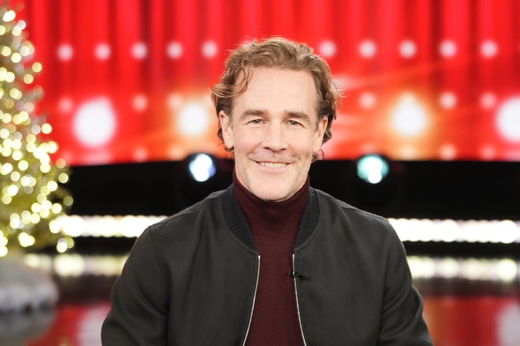 BURBANK, CALIFORNIA - DECEMBER 4:  James Van Der Beek appears on "The Jennifer Hudson Show" airing December 9, 2024 in Burbank, California. (Photo by Chris Haston/WBTV via Getty Images). Check your local listings for times