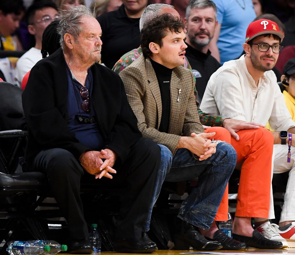 Jack Nicholson attended the Lakers in May 2023 with his son Ray
